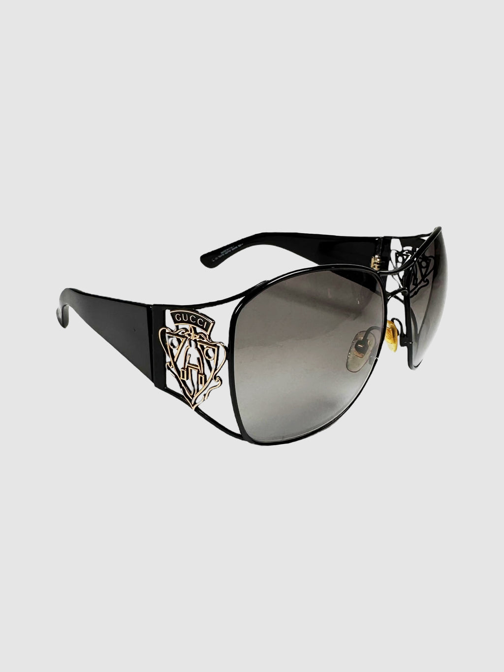 Oversized Crest Sunglasses