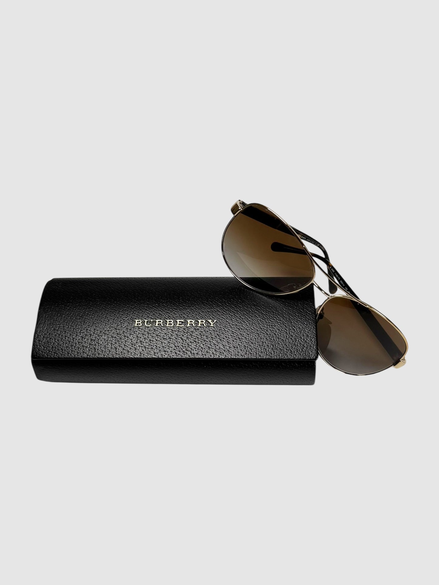 Polarized Nova Check Aviator Sunglasses