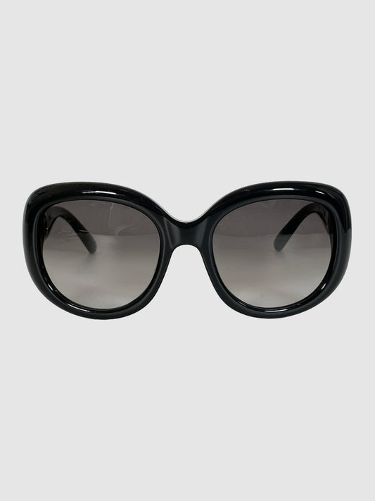 Salvatore Ferragamo Gancini Oversized Sunglasses