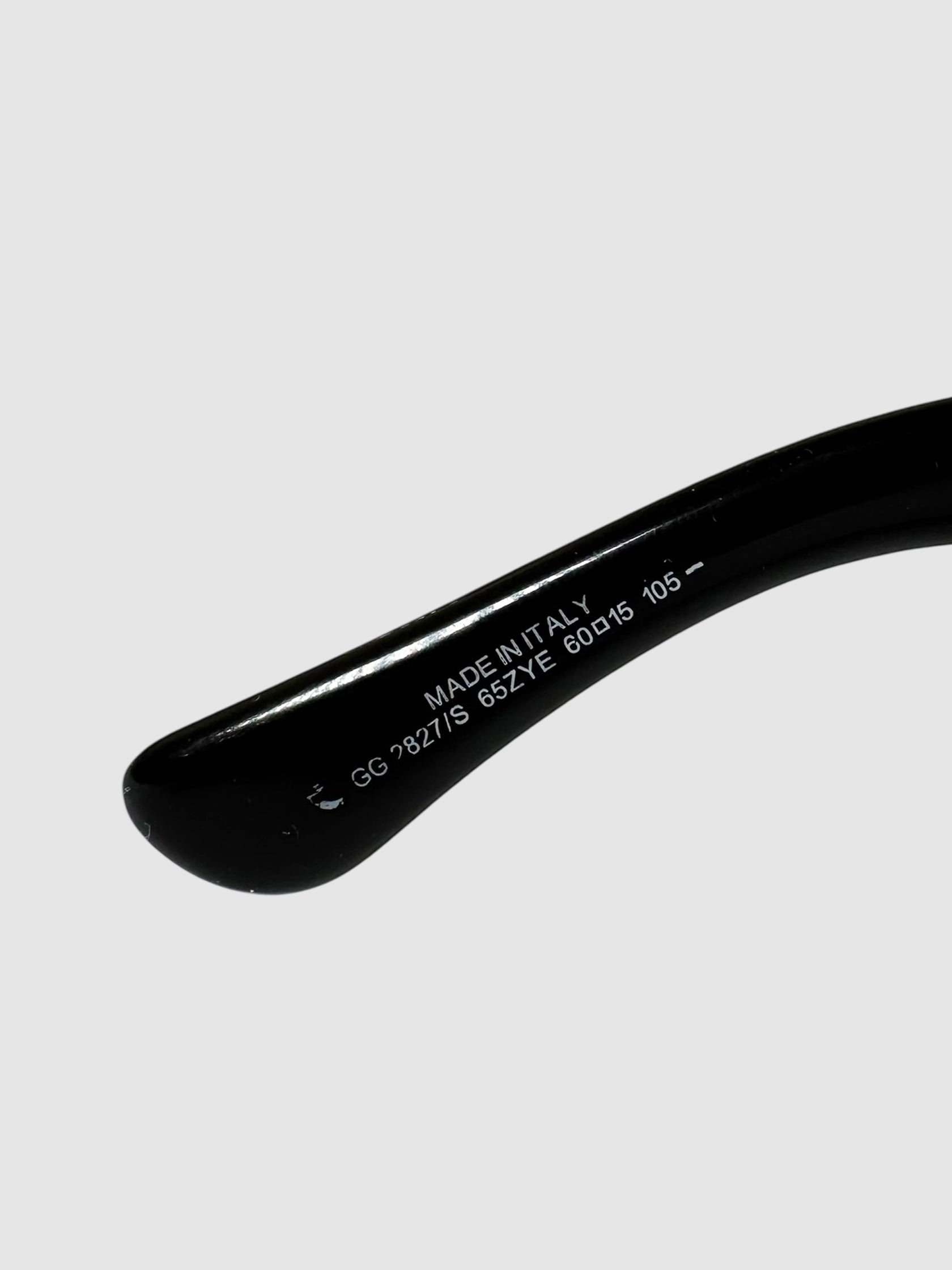 Oversized Crest Sunglasses