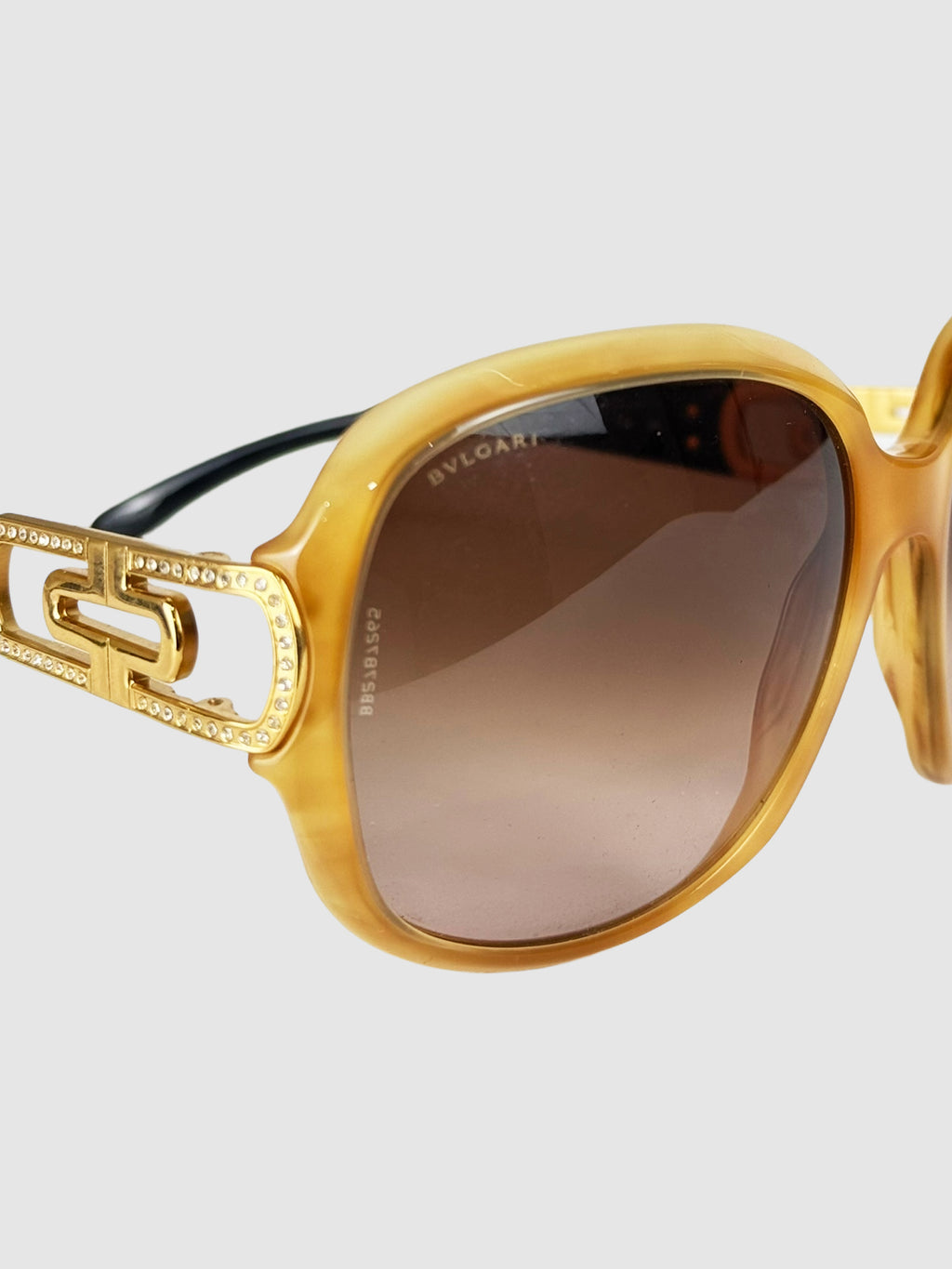 Crystal Oversized Sunglasses