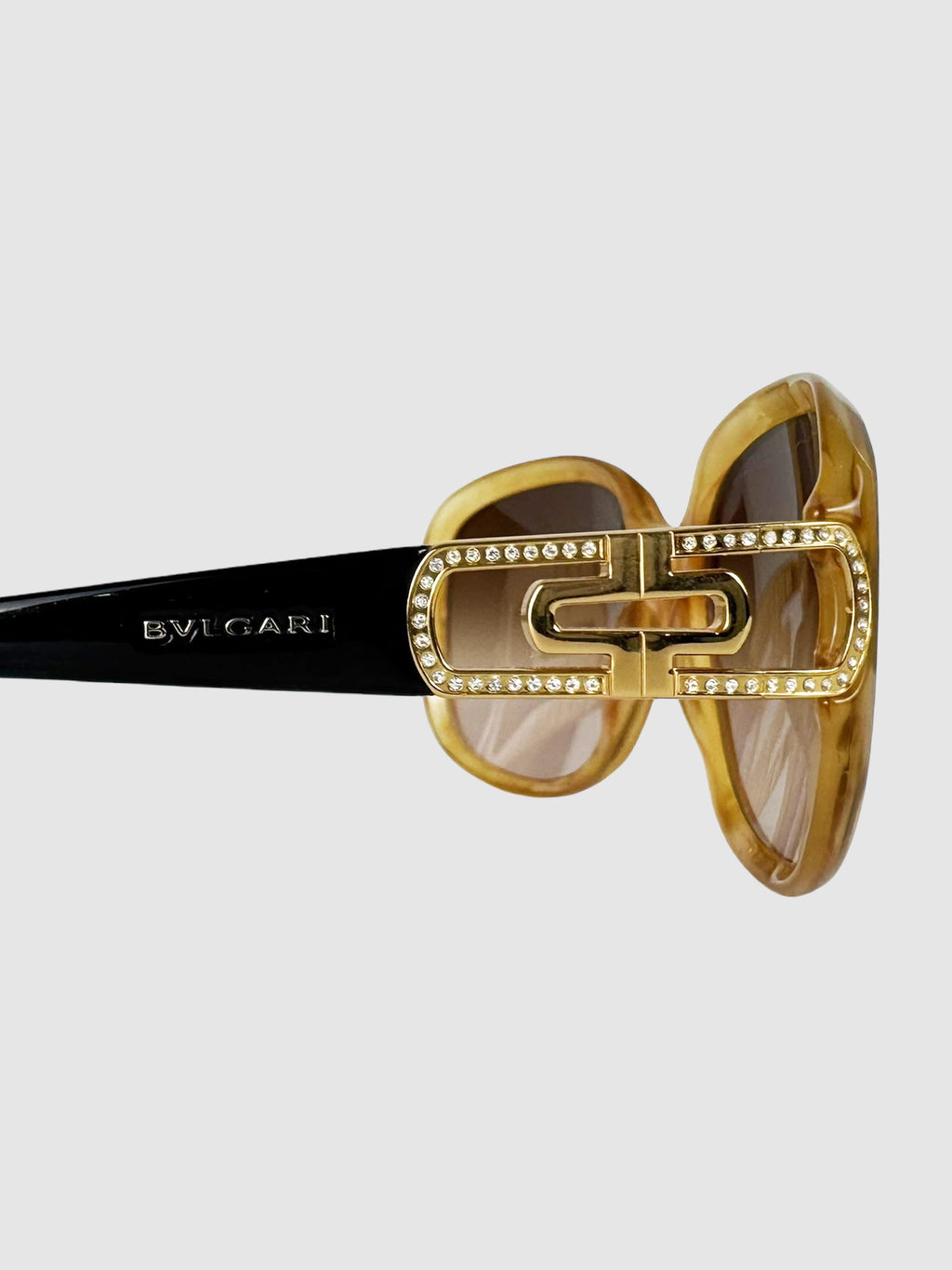 Crystal Oversized Sunglasses