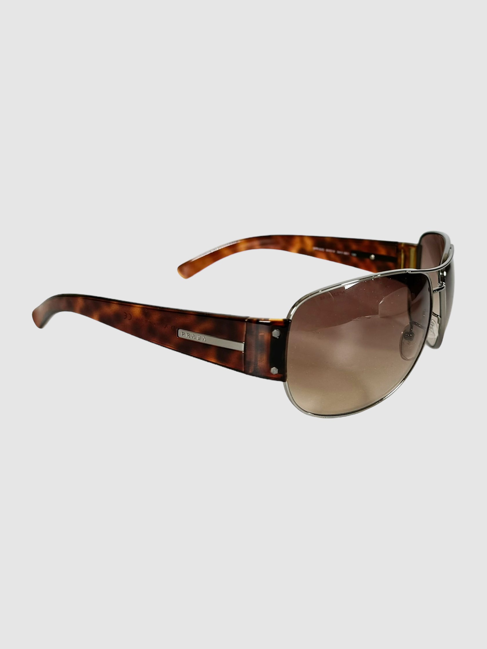 Prada Aviator Tortoiseshell Sunglasses Consignment Secondhand Designer Luxury Resale Toronto Trendy