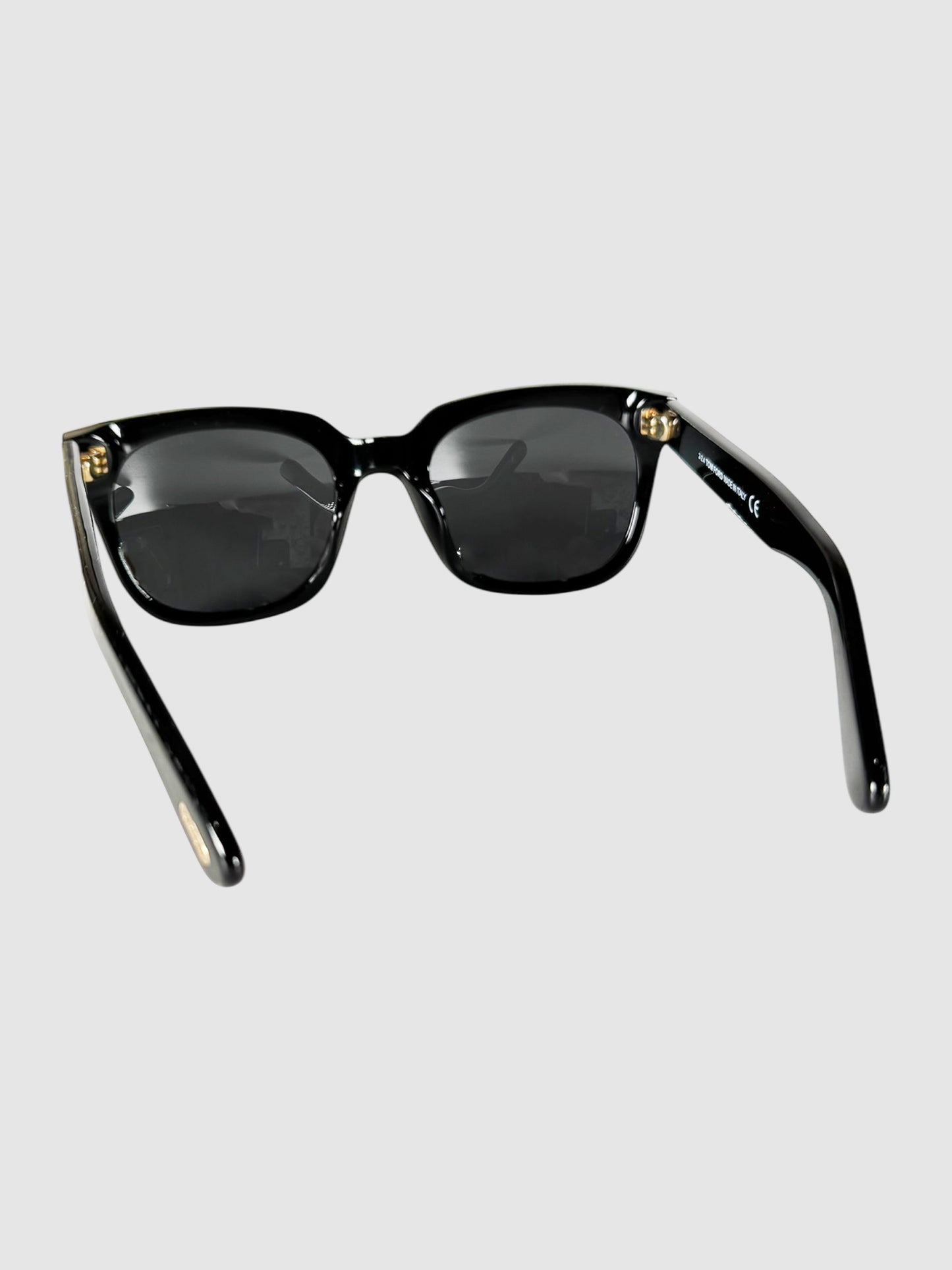 Reflective Lens Square Sunglasses