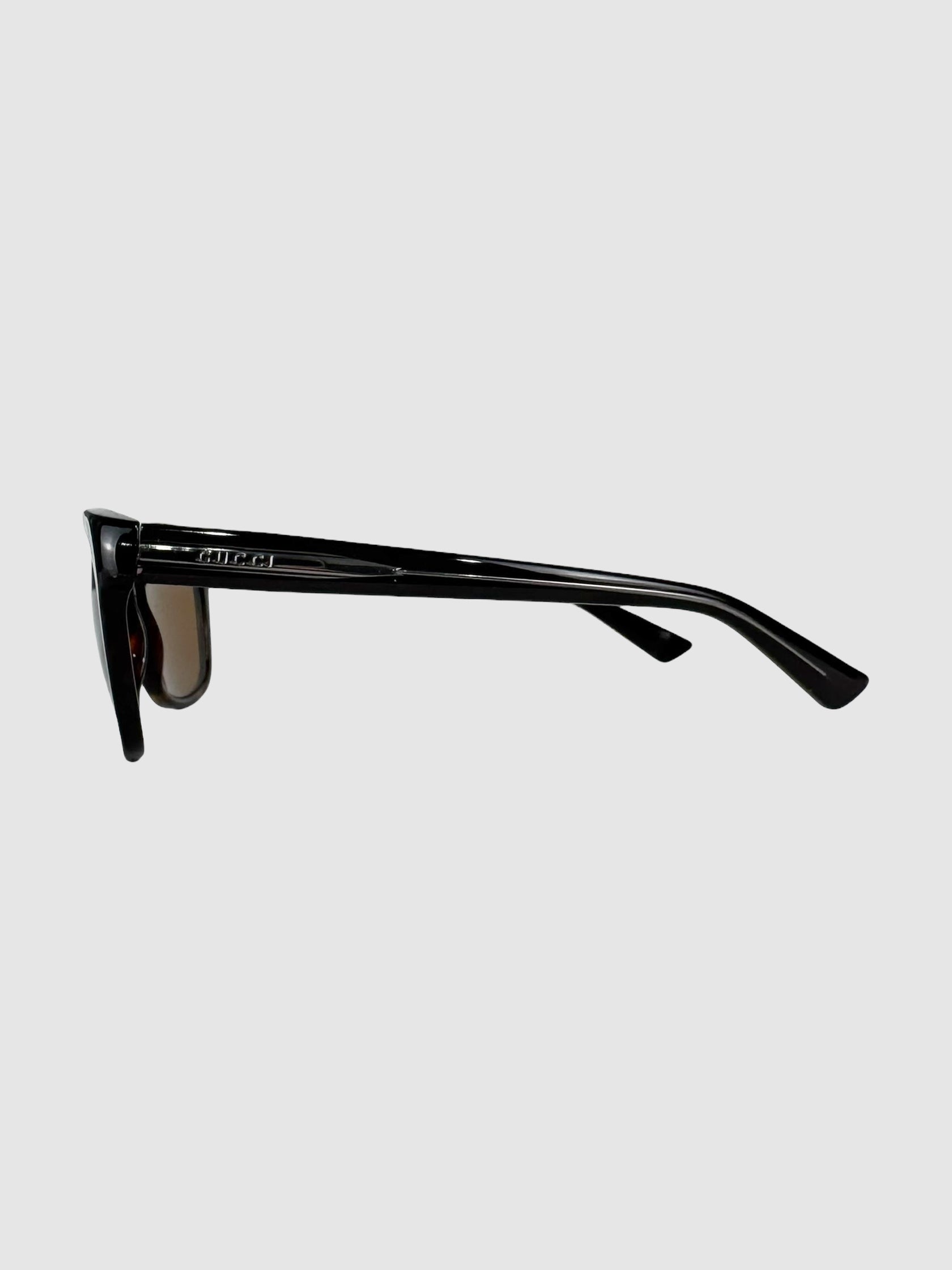 Tortoiseshell Square Sunglasses