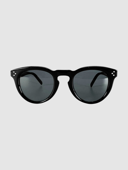 Tinted Round Frame Sunglasses