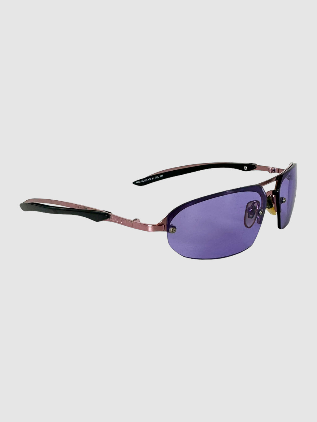 Metallic Frame Sunglasses