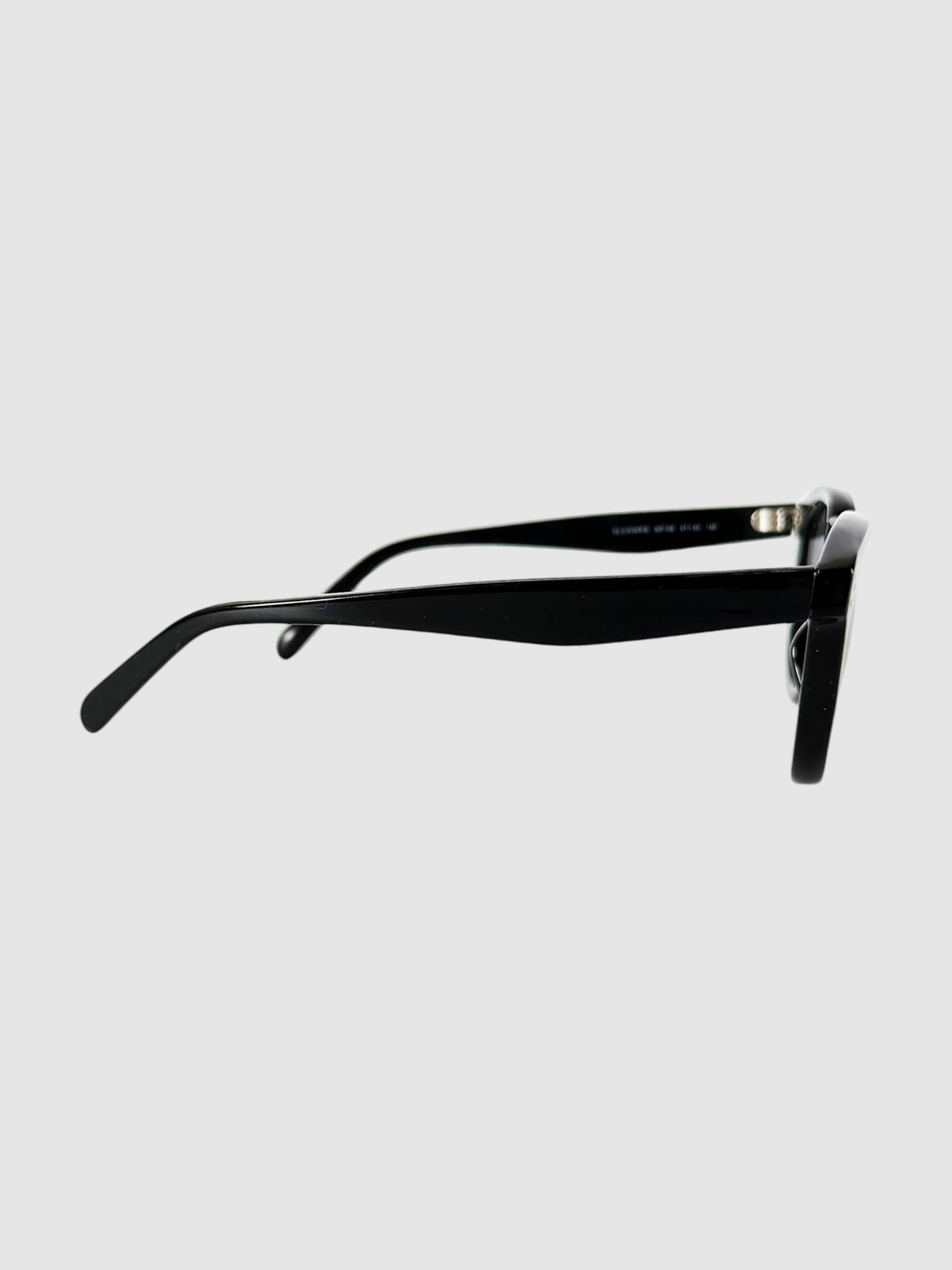 Tinted Round Frame Sunglasses