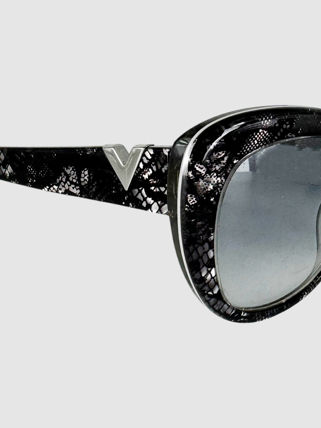 Lace Semi-Cat Eye Sunglasses
