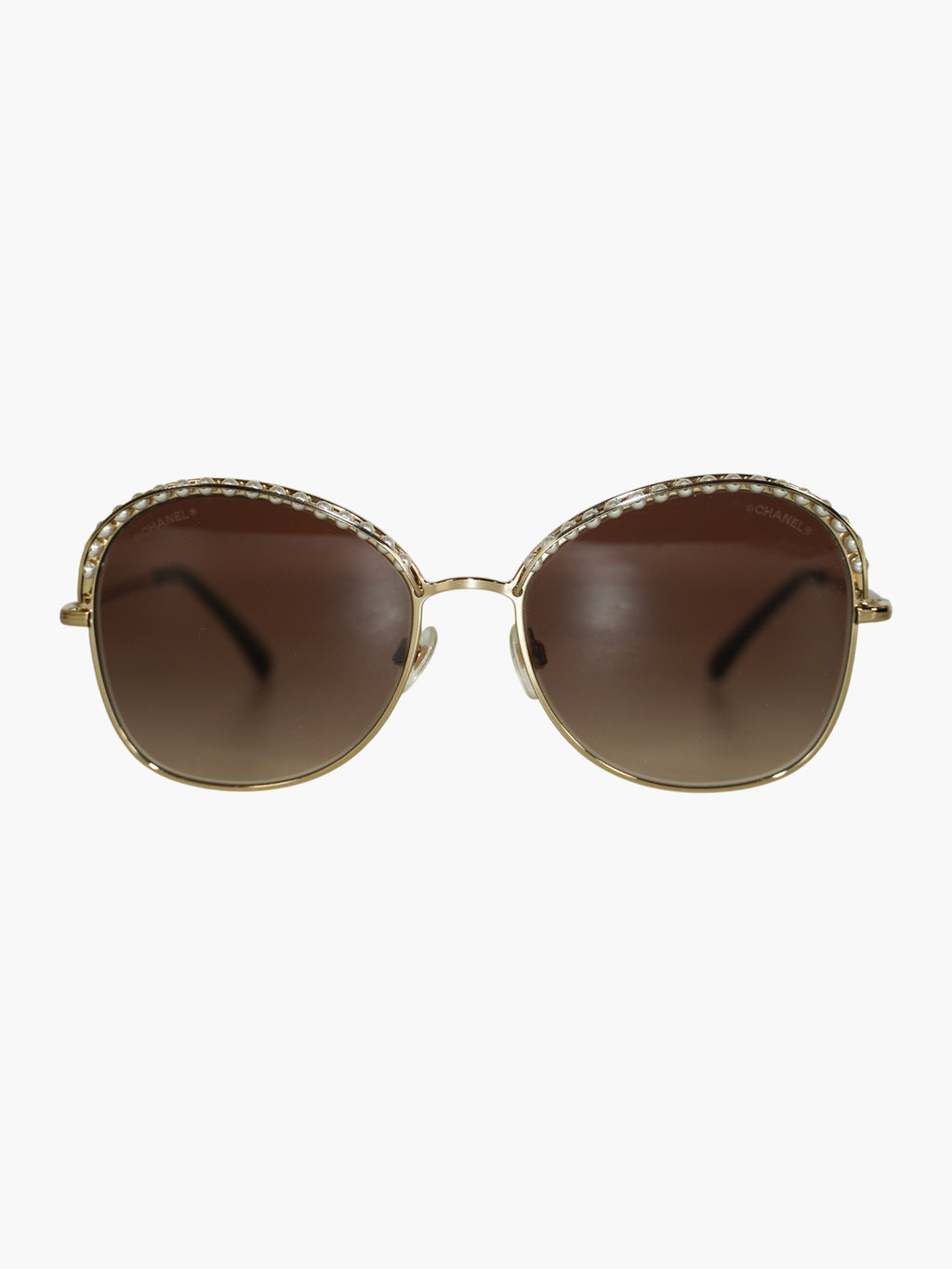 Metal Pearl Sunglasses