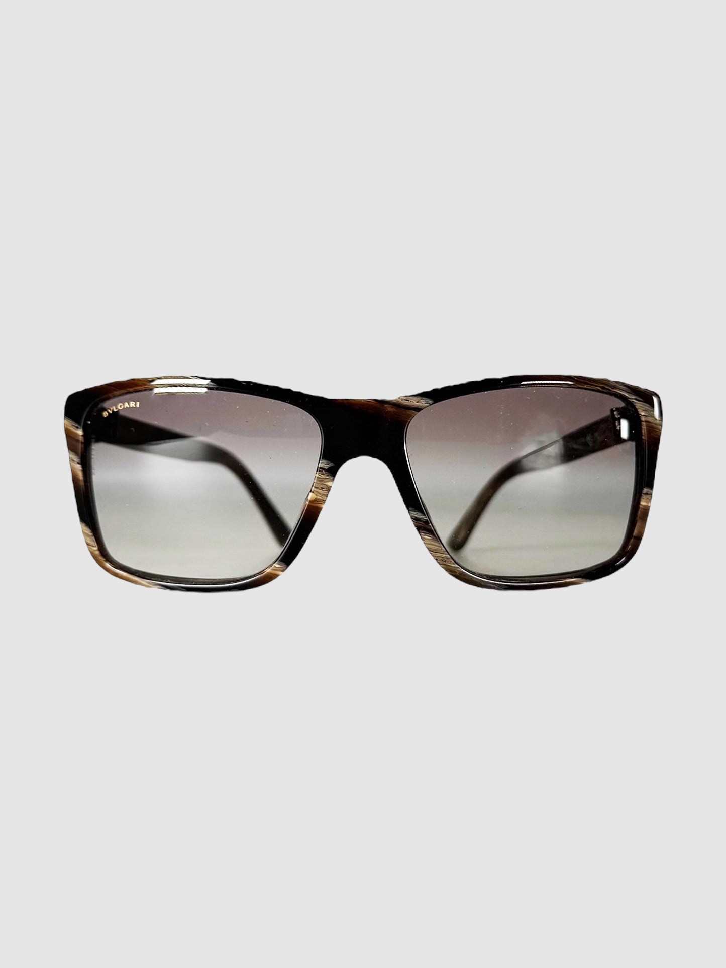 Abstract Print Square Sunglasses