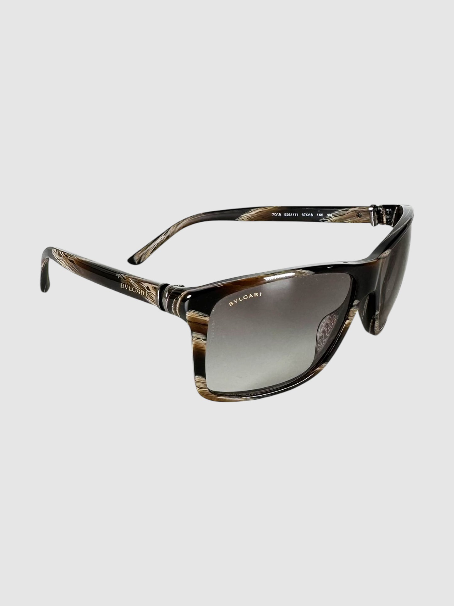 Abstract Print Square Sunglasses