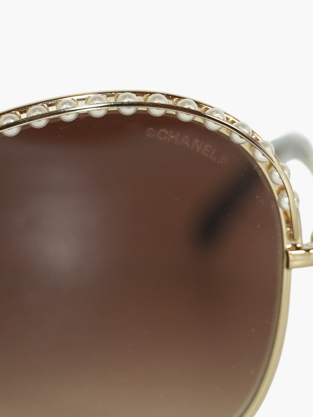 Metal Pearl Sunglasses