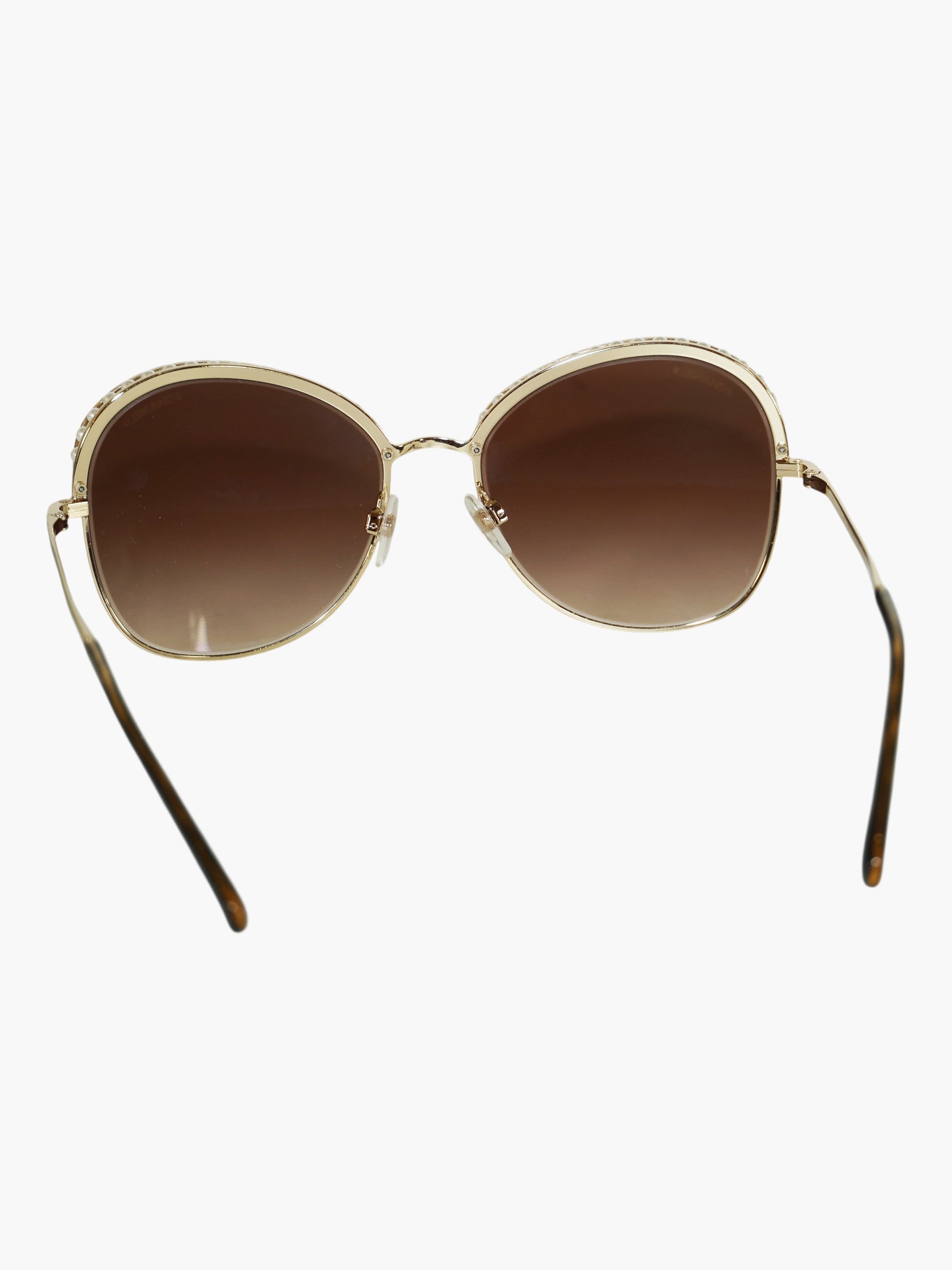 Metal Pearl Sunglasses