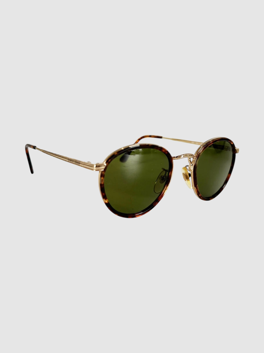 Tortoiseshell Round Sunglasses