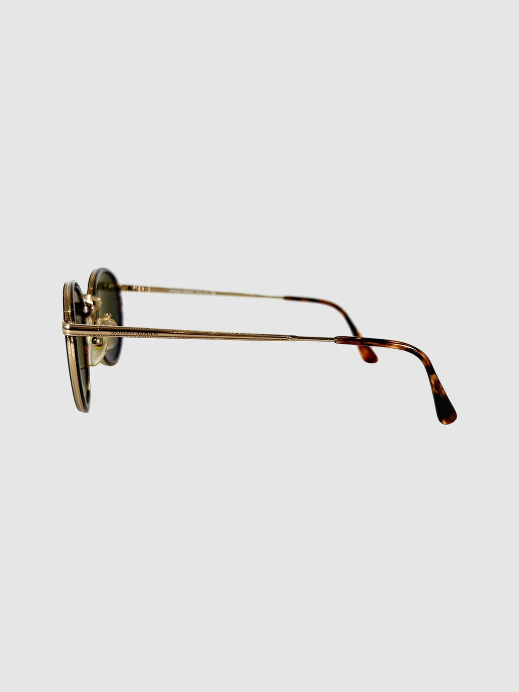 Tortoiseshell Round Sunglasses