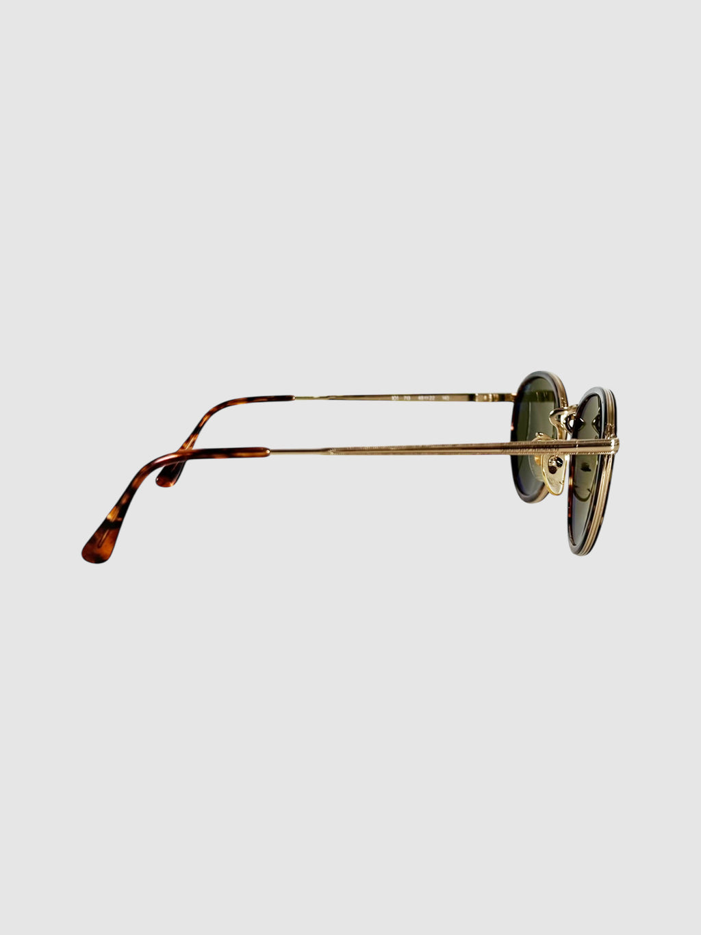 Tortoiseshell Round Sunglasses
