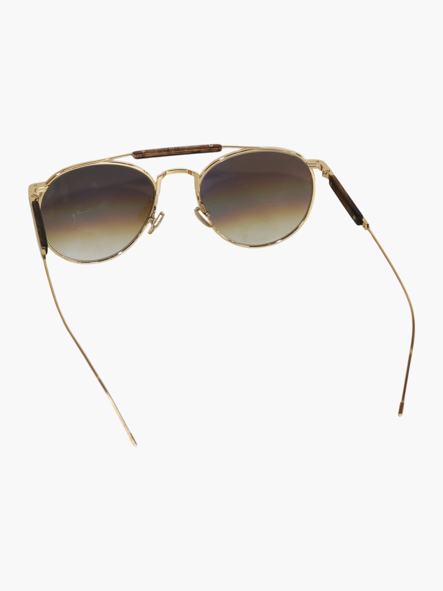 Round Aviator Sunglasses