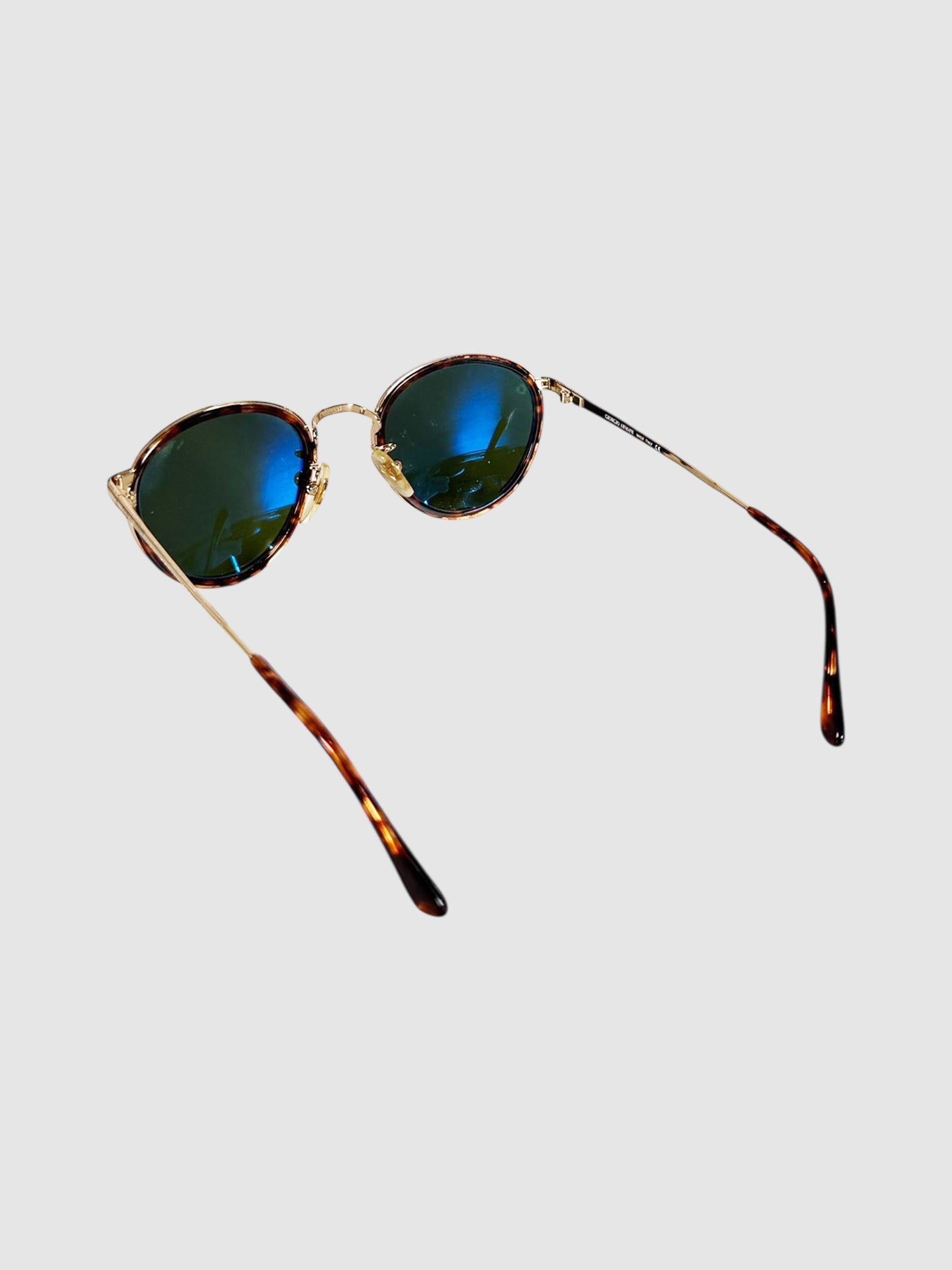 Tortoiseshell Round Sunglasses