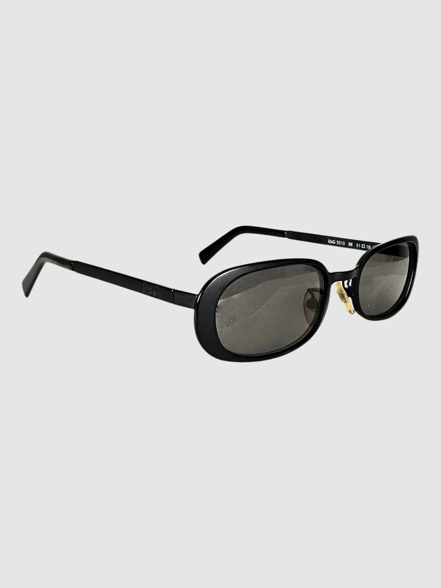 2010 Narrow Oval Sunglasses