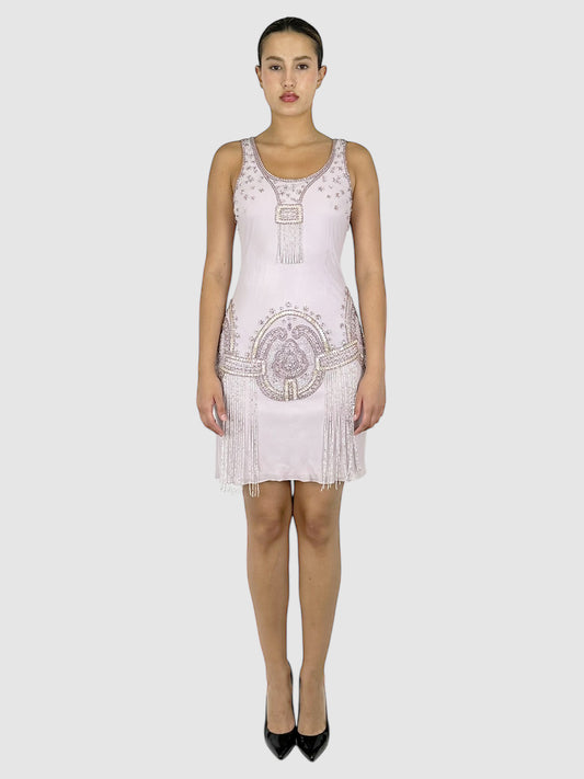 Beaded Mini Dress