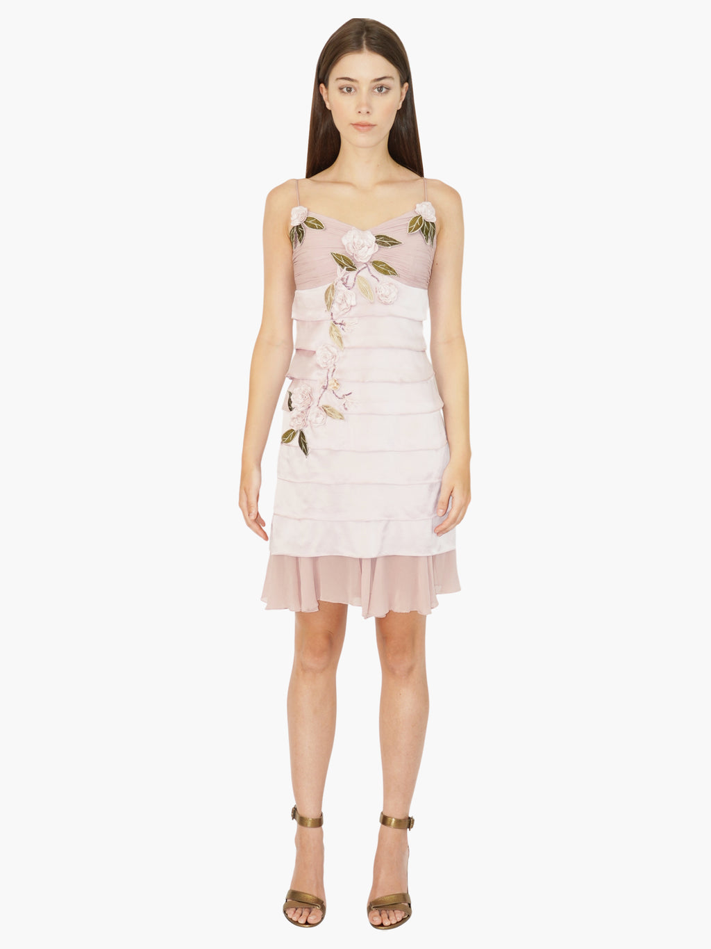 Silk Sleeveless Dress