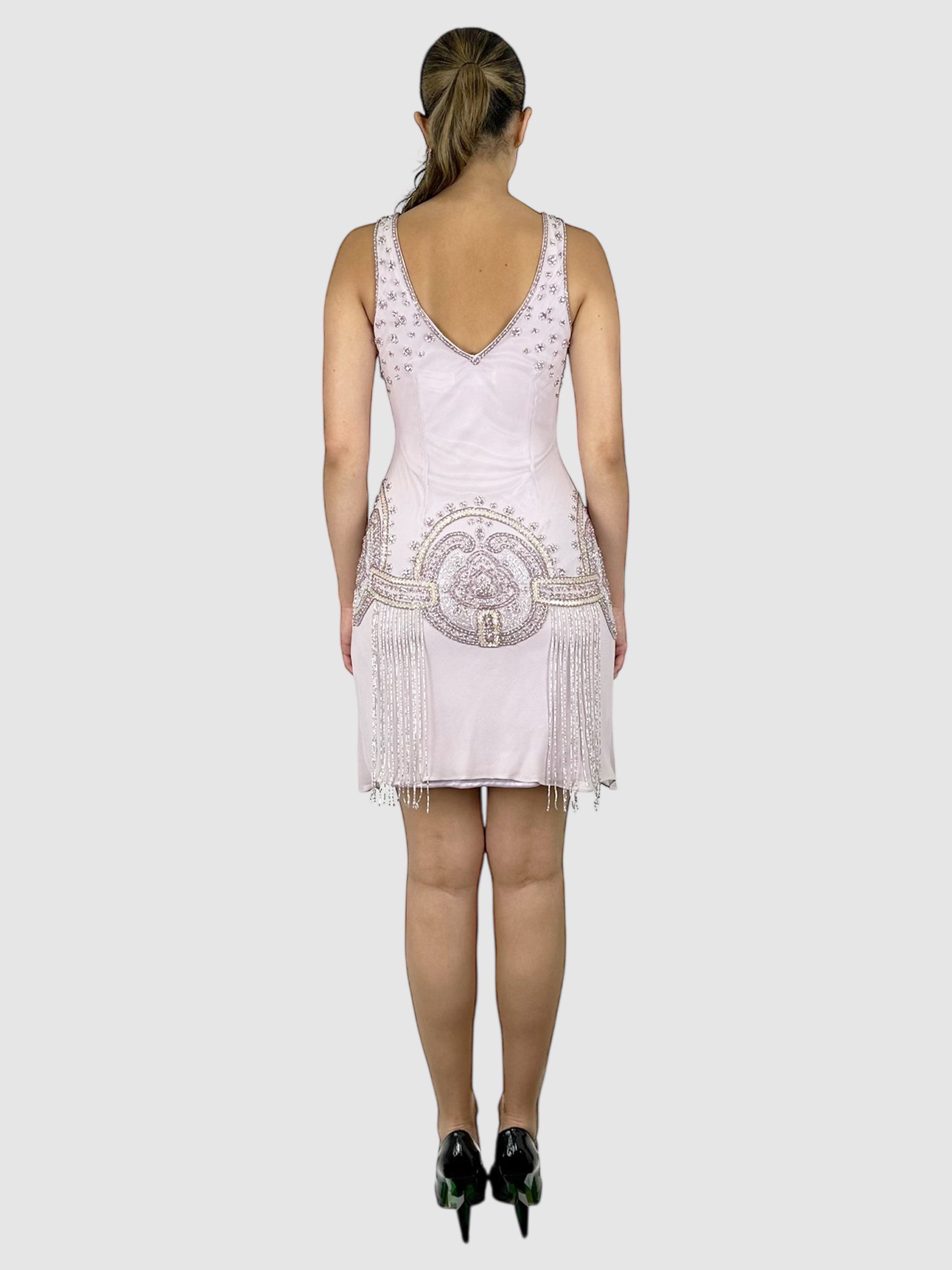 Beaded Mini Dress