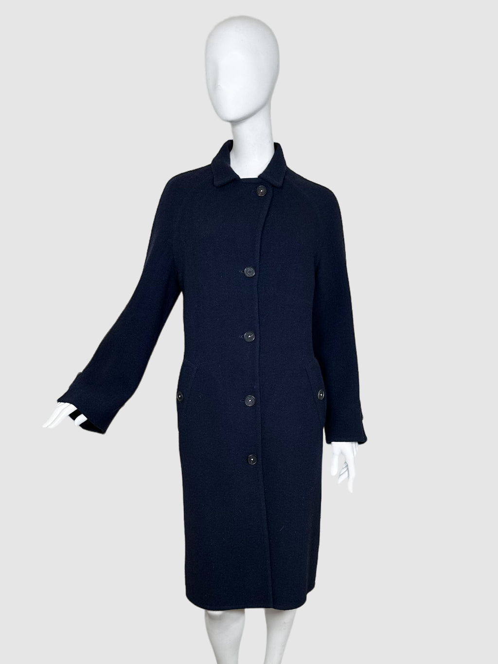 Massimo Alba Single-Breasted Wool Coat - Size XS