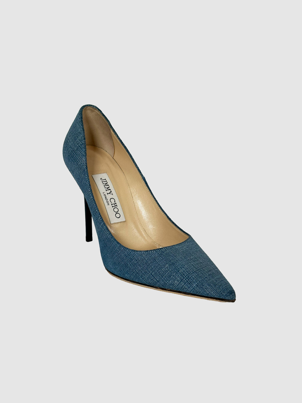 Jimmy Choo Abel Denim Pump - Size 35.5