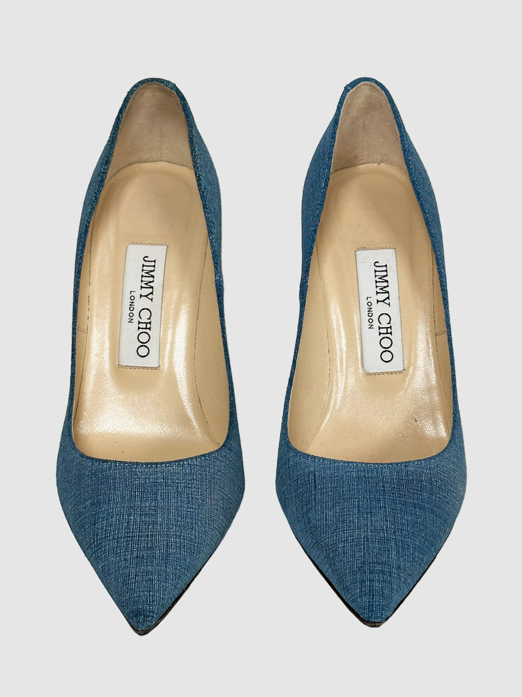 Jimmy Choo Abel Denim Pump - Size 35.5