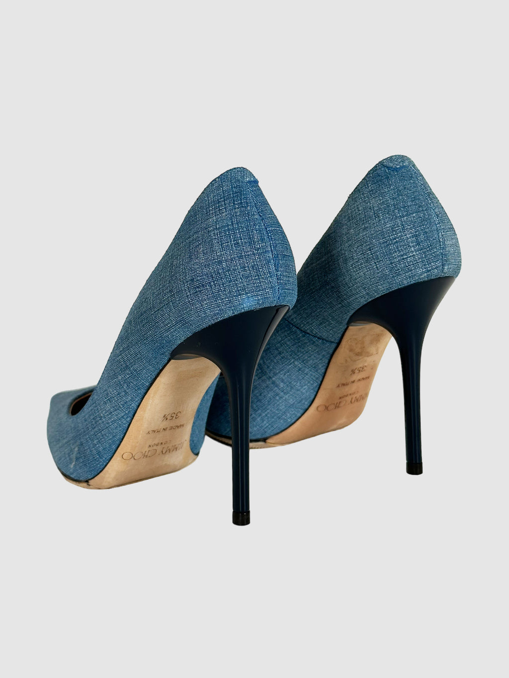Jimmy Choo Abel Denim Pump - Size 35.5