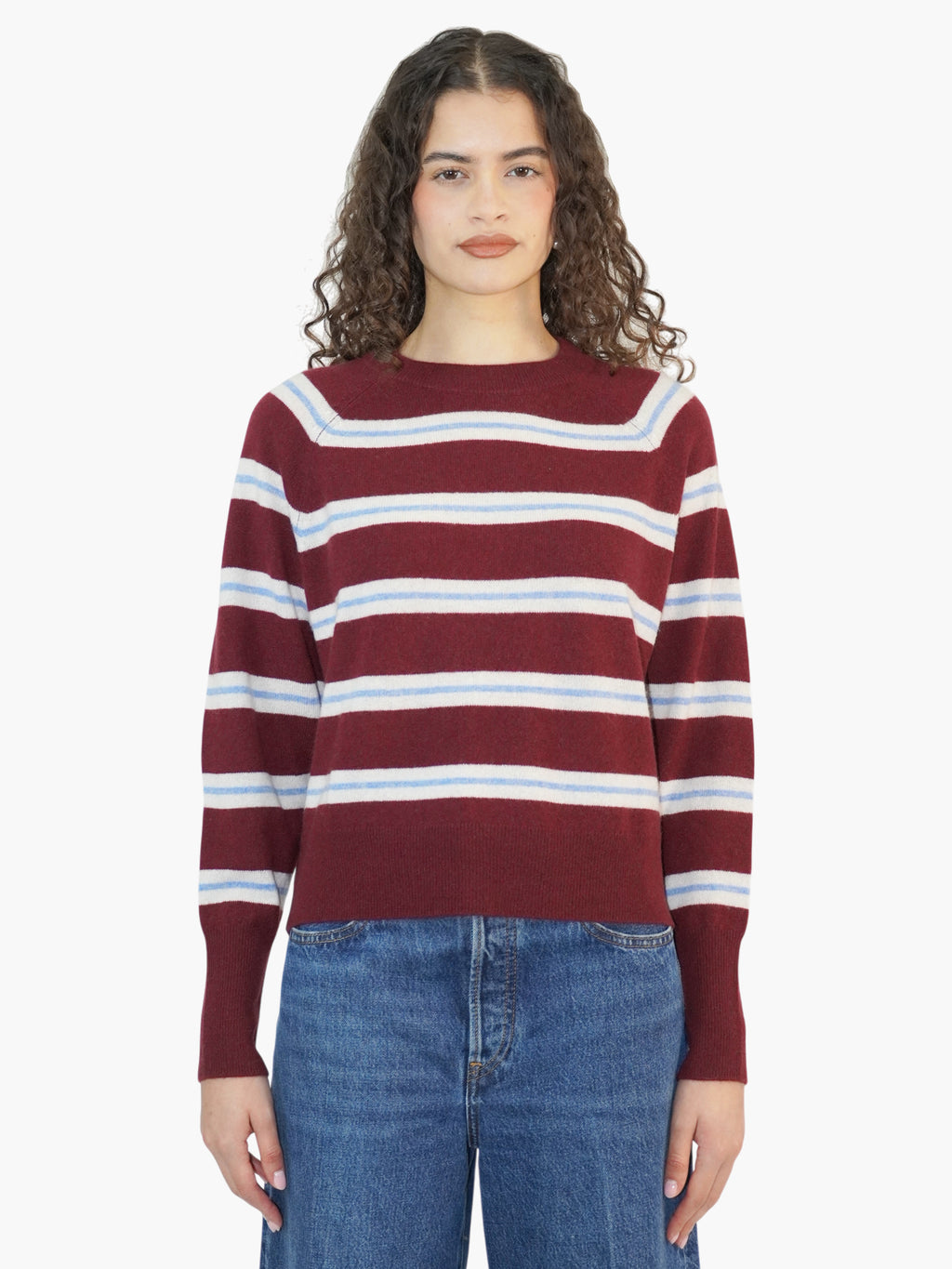 Cashmere Stripe Sweater