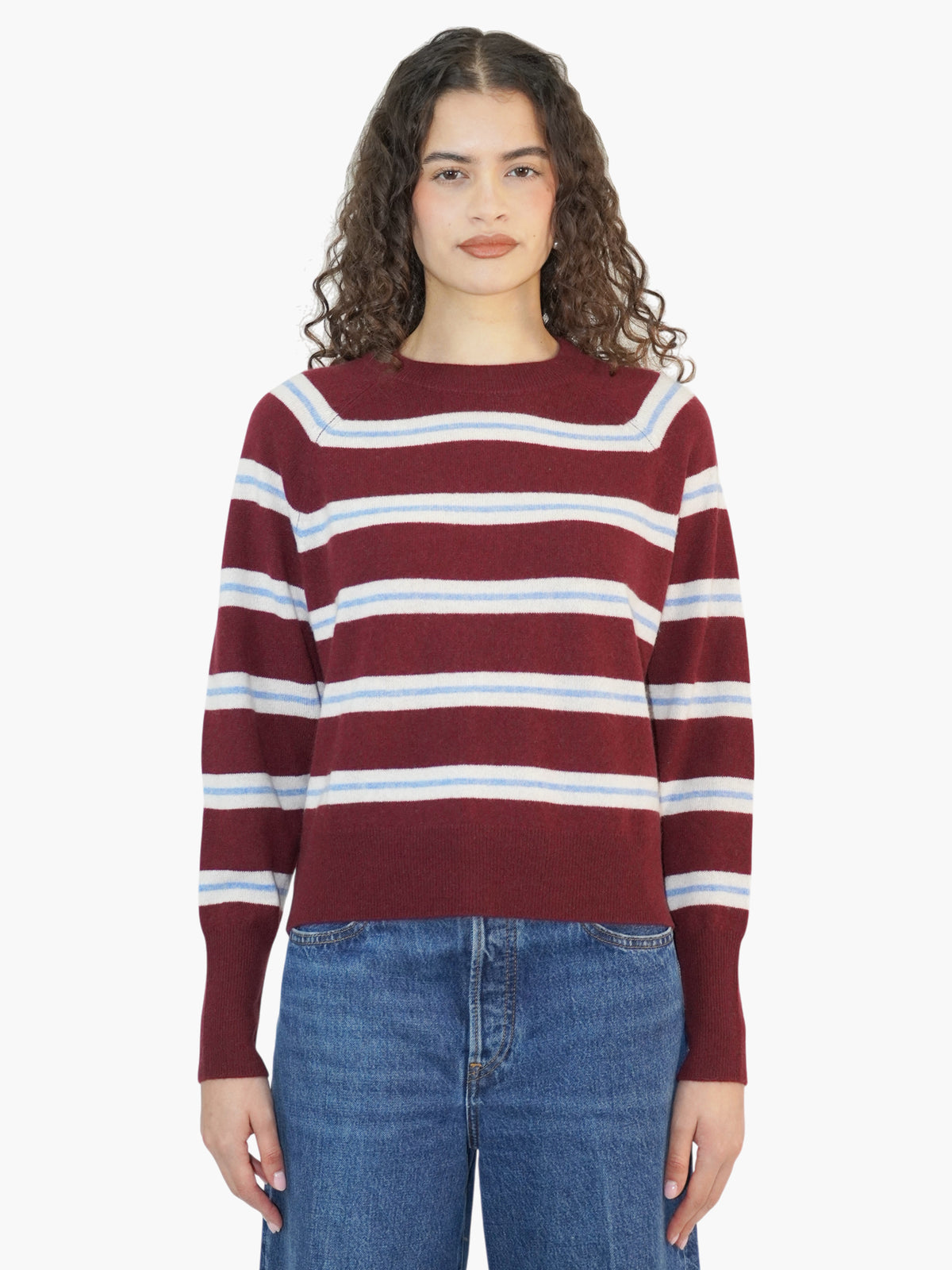 Cashmere Stripe Sweater