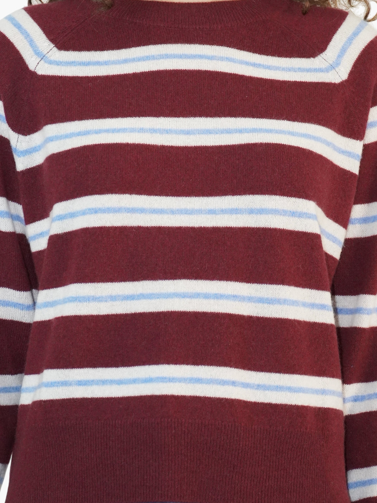 Cashmere Stripe Sweater