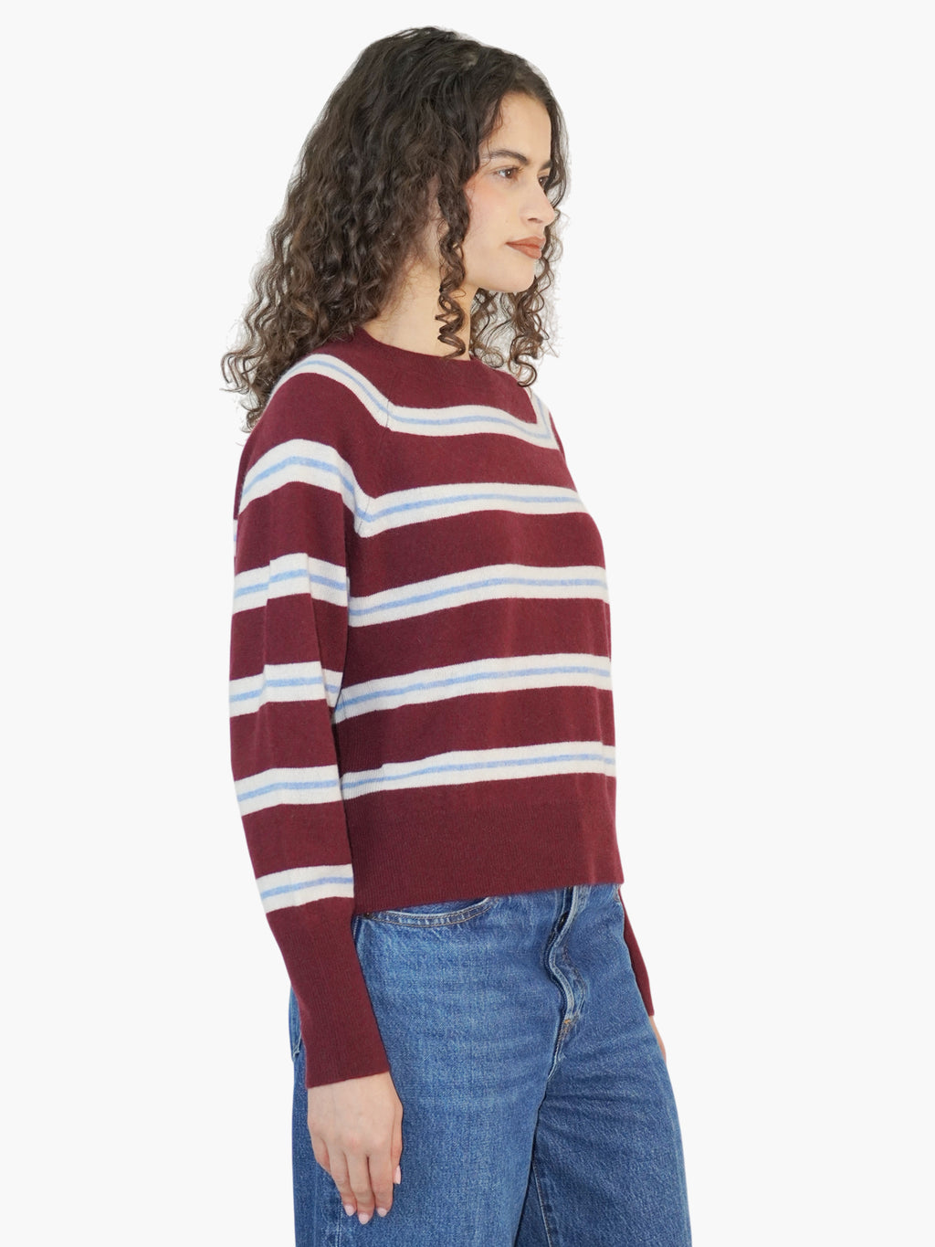 Cashmere Stripe Sweater