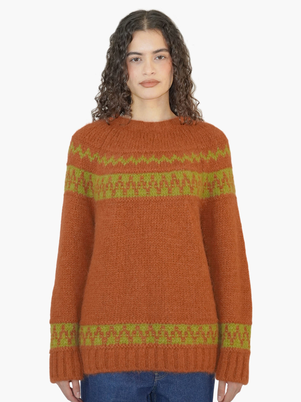 Geometric Knit Sweater
