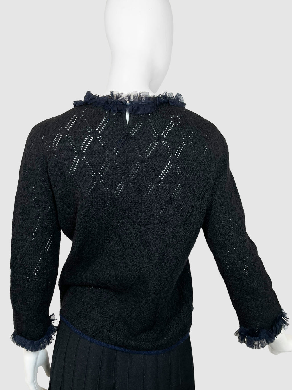 Knit Cashmere Sweater - Size 44