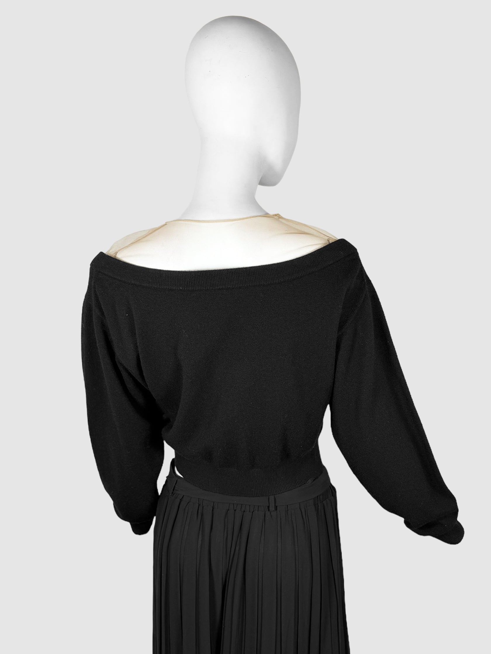 Alexander Wang Mesh Detail Sweater - Size S