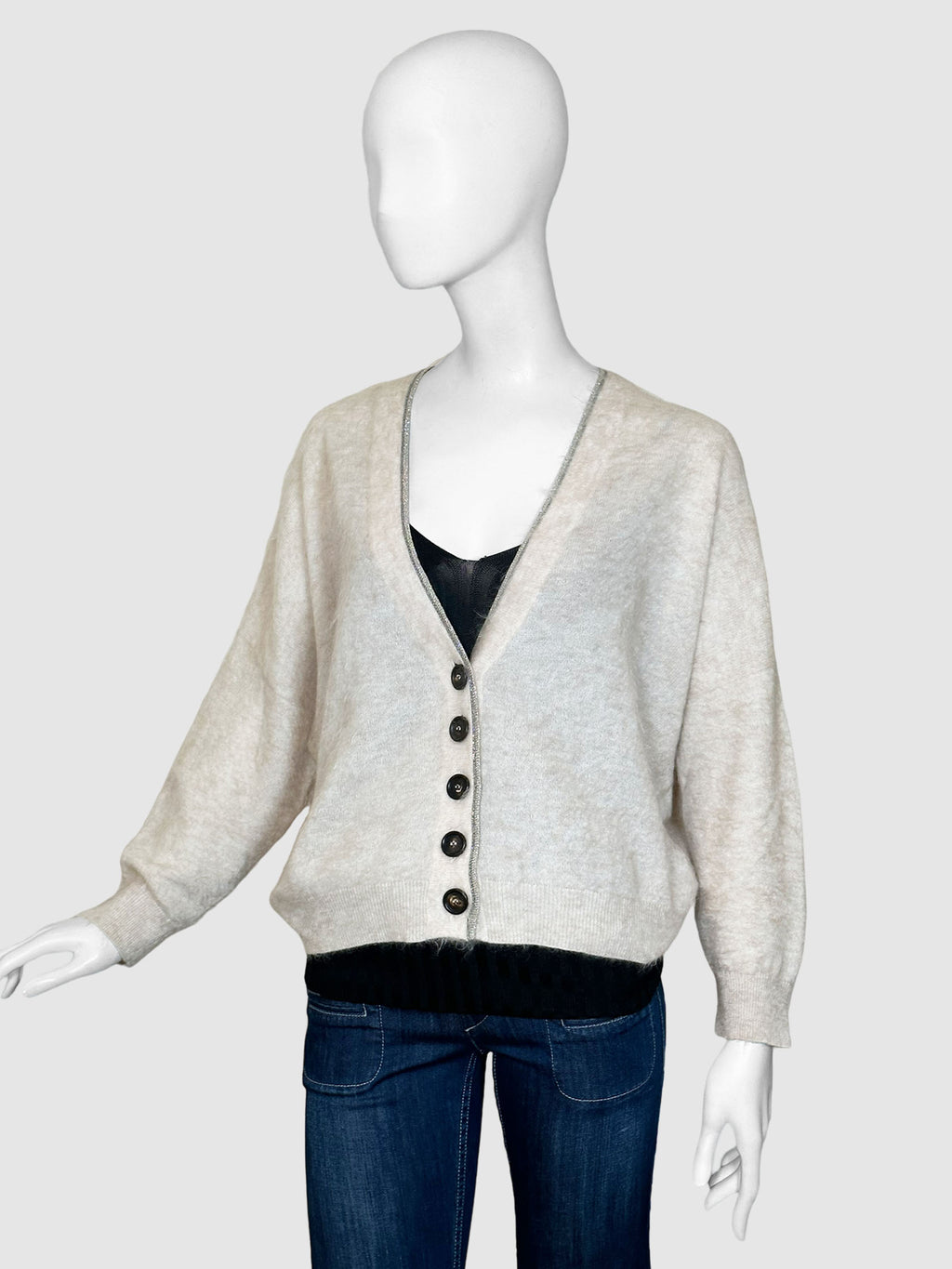 Brunello Cucinelli Button-Up Cardigan - Size S