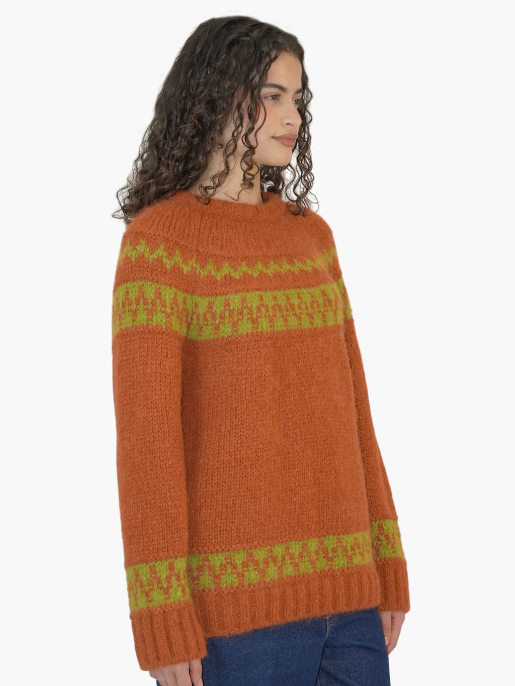 Geometric Knit Sweater