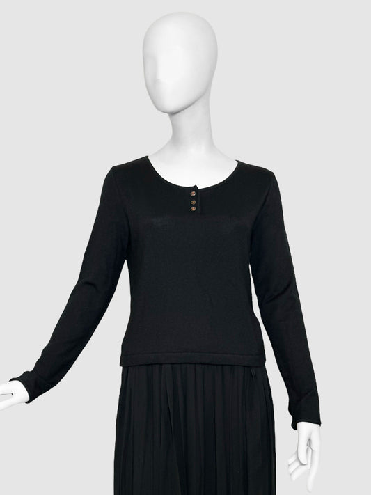 Chanel Cashmere Sweater - Size 42
