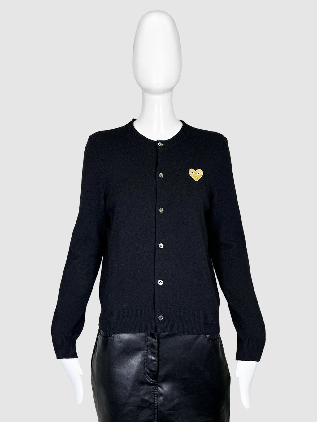 Comme des Garçons PLAY Wool Cardigan - Size L