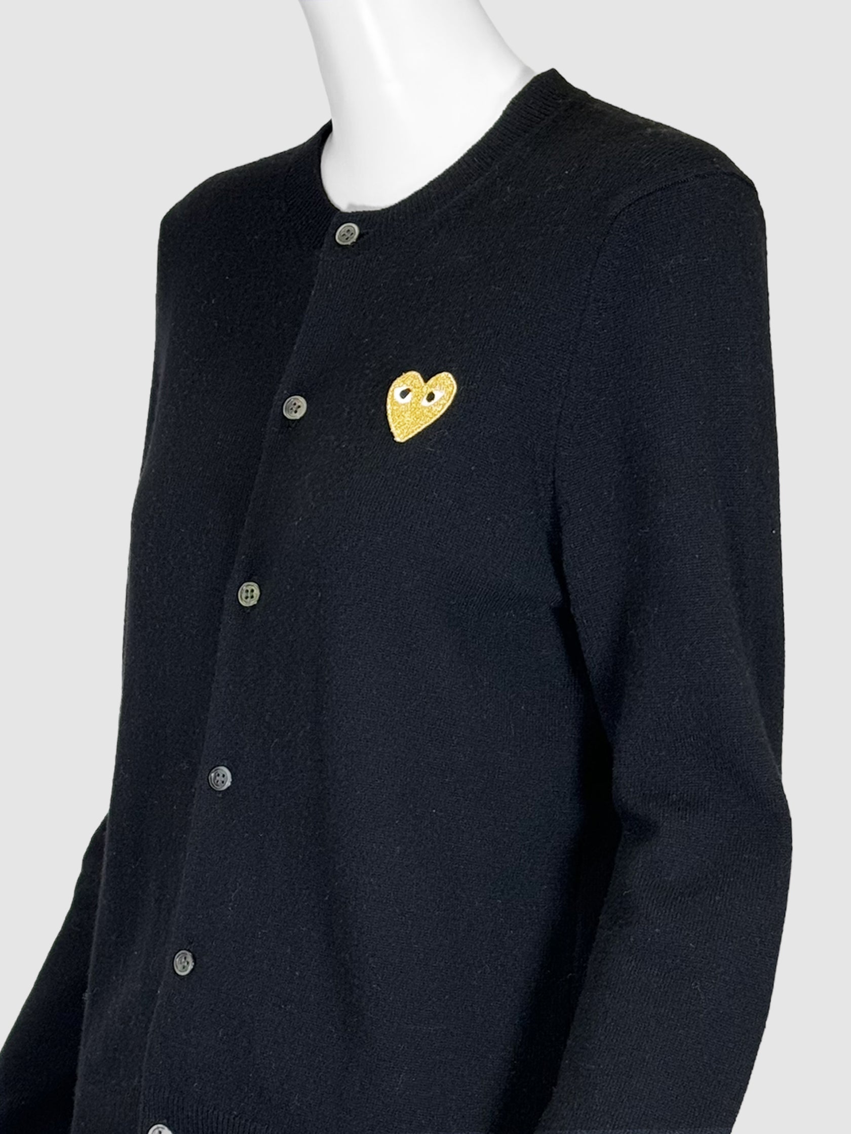 Comme des Garçons PLAY Wool Cardigan - Size L