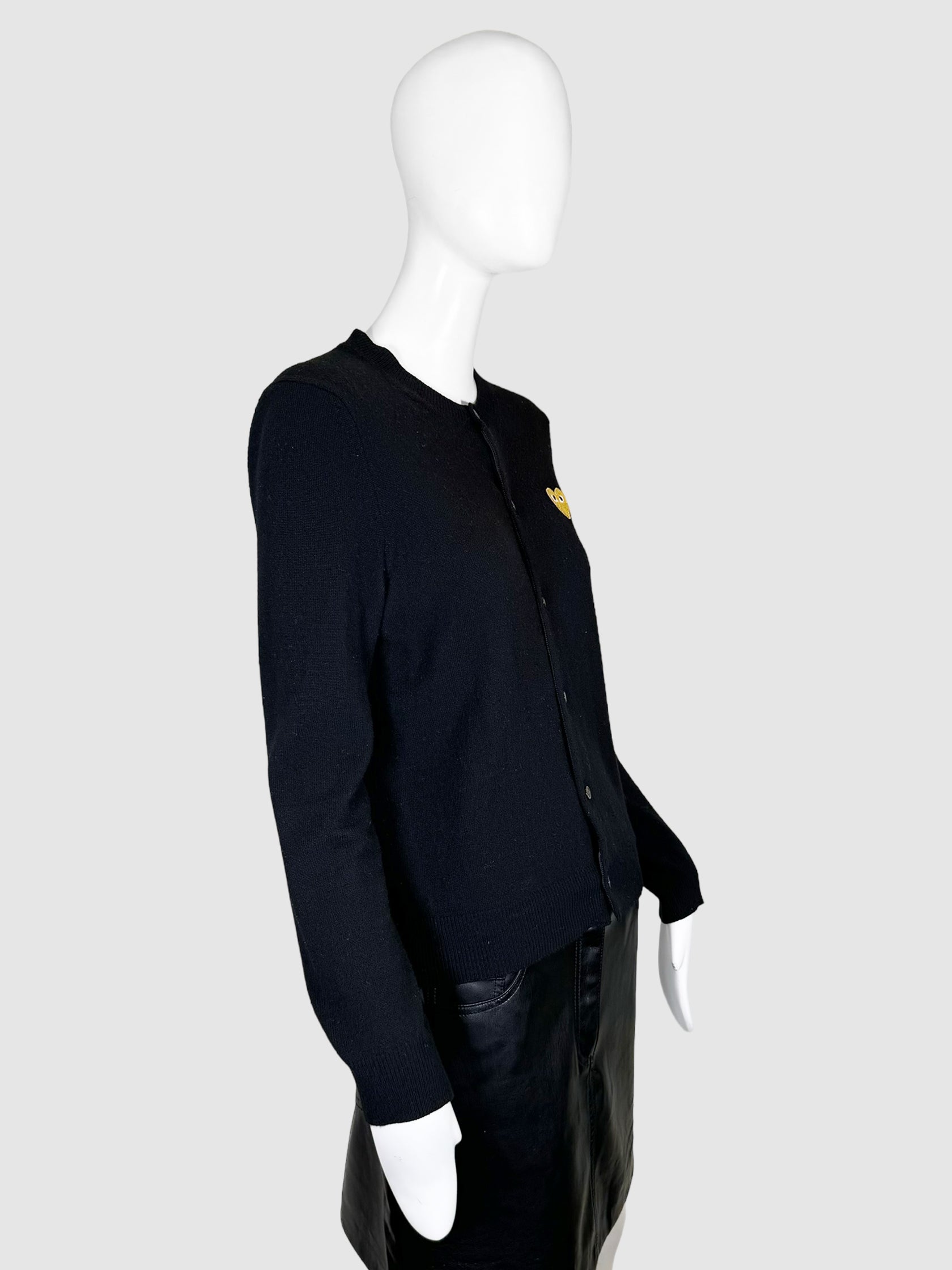 Comme des Garçons PLAY Wool Cardigan - Size L