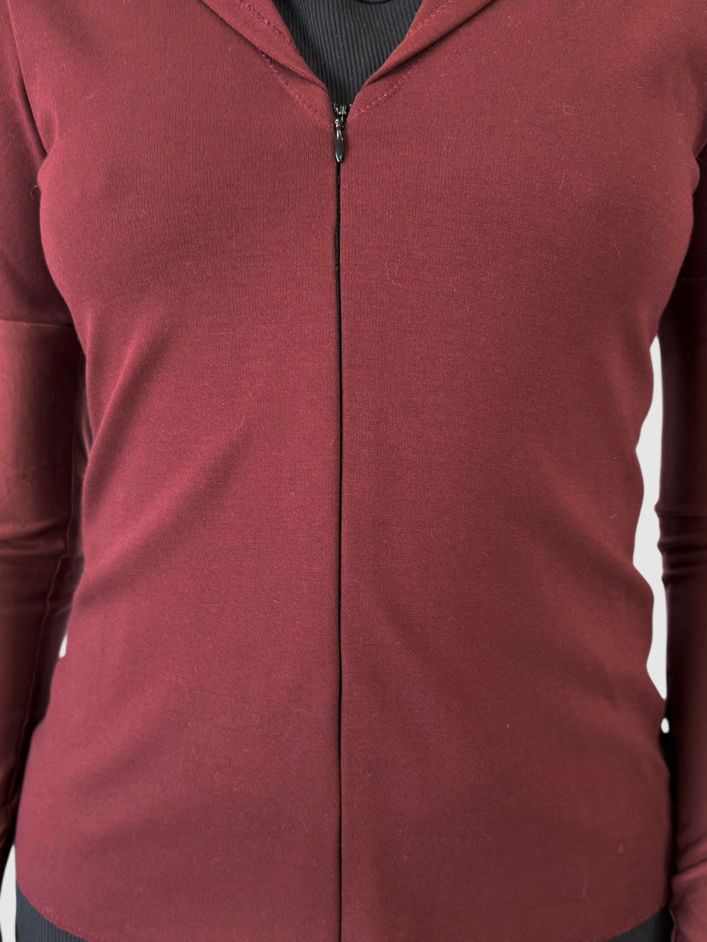 Zip-Up Hooded Sweater