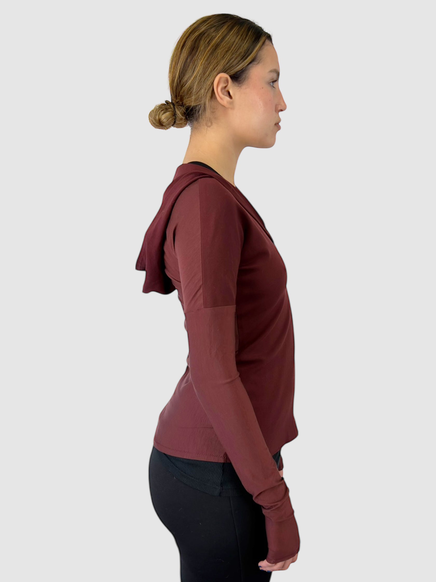 Zip-Up Hooded Sweater