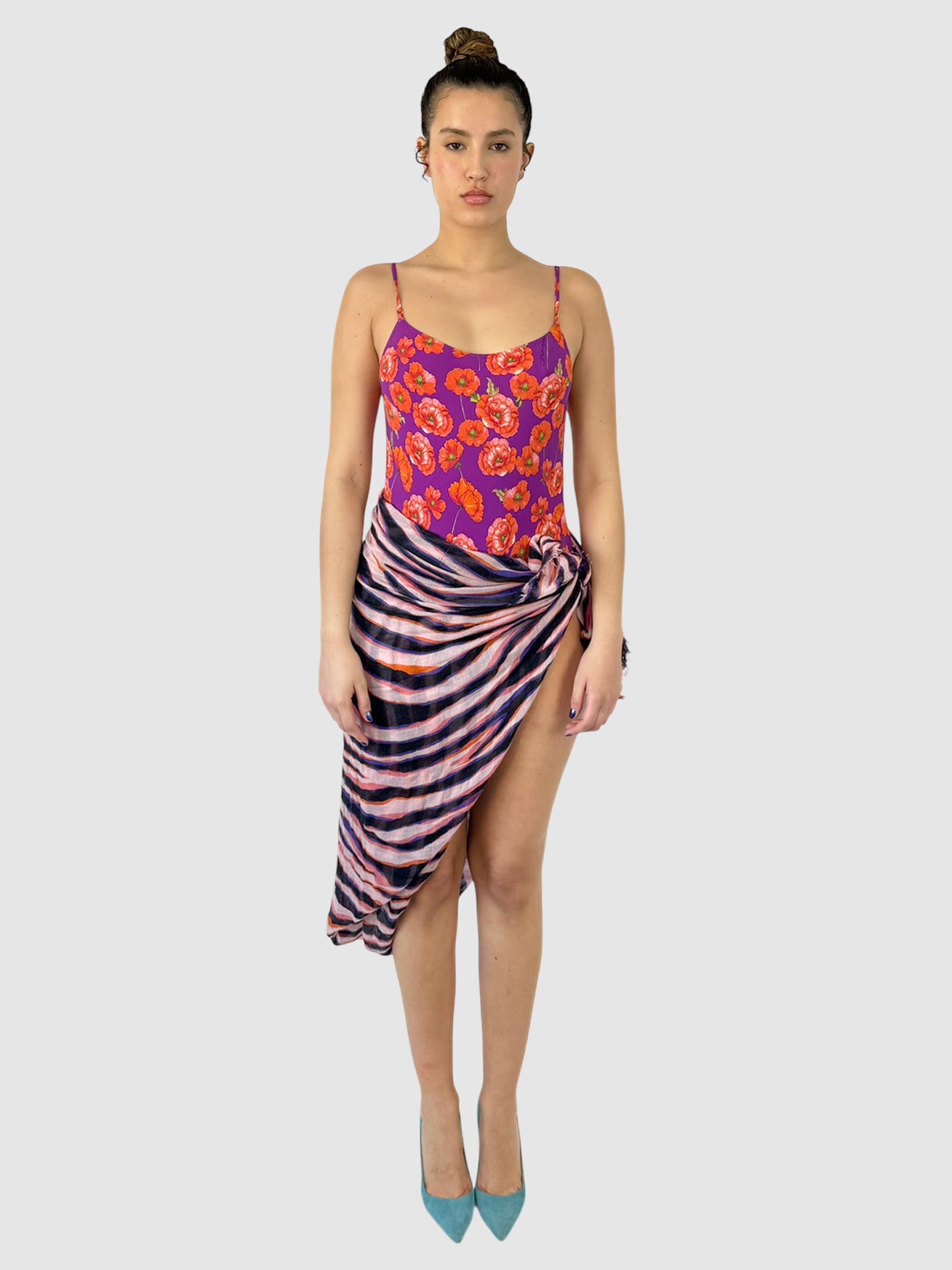 Floral One-Piece Swimsuit