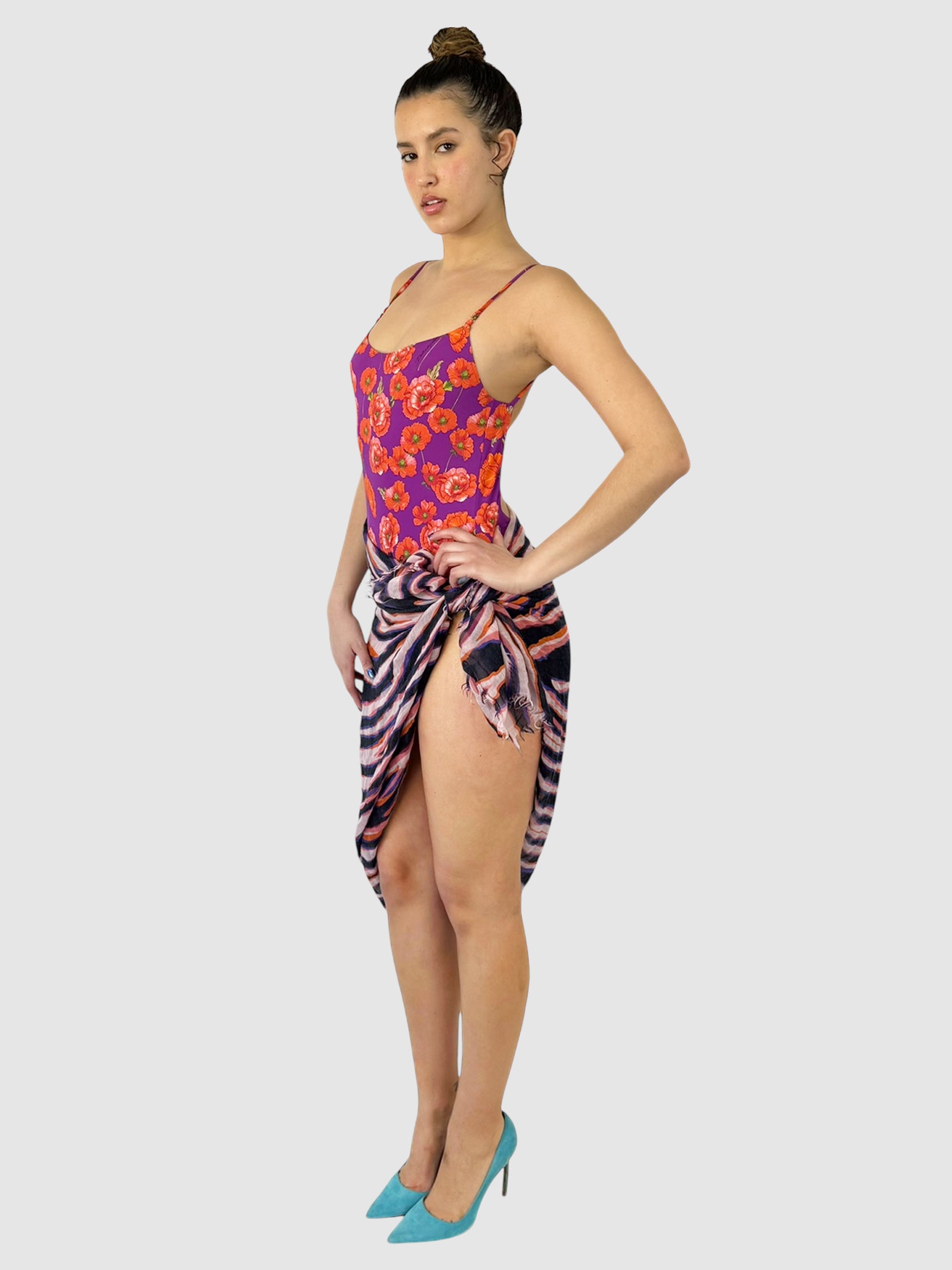 Floral One-Piece Swimsuit
