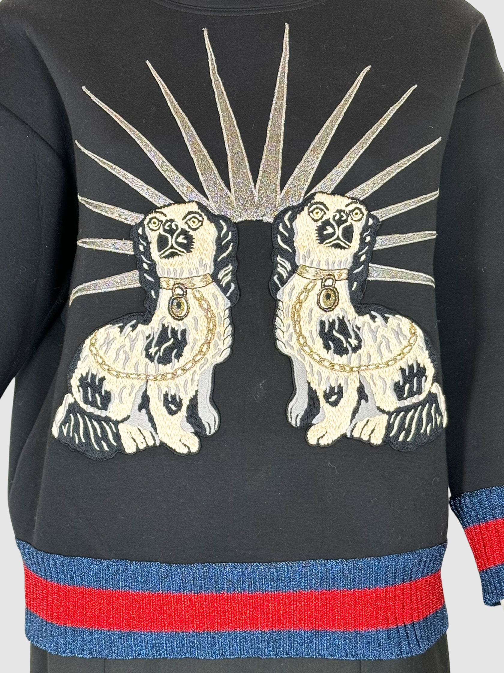 Gucci Spaniel Dog Sweatshirt - Size M