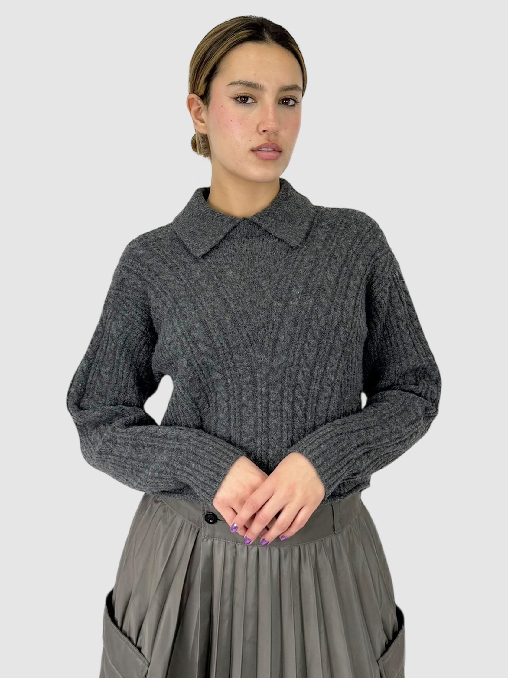 Knit Cropped Sweater